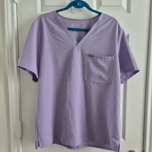 Figs Lavender Dew XXL Catarina Scrub Top